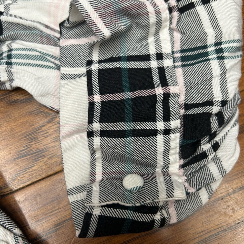 Torrid plaid babydoll top - Picture 4 of 8